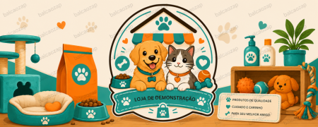 Capa Pet Shop - Demonstração By BalcãoCard